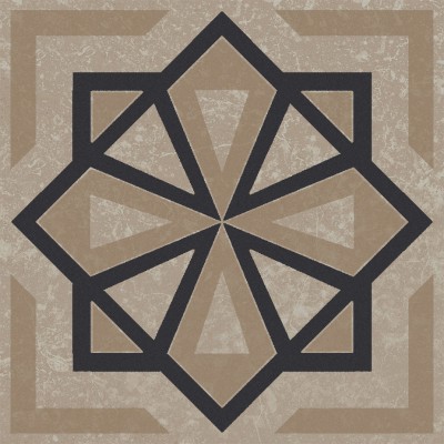 Плитка KMD3STA049GN Декор Касабланка бежевый светлый матовый 9,8x9,8x0,7