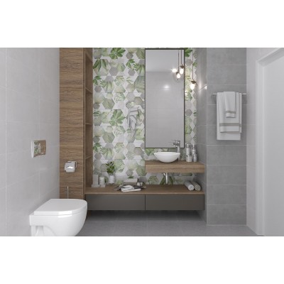 Плитка 34087 Focus серый 25х50