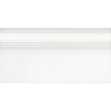 Плитка FME032R Плинтус Беллони белый матовый обрезной 20x40x1,6