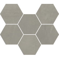 Мозаика 620110000189 Continuum Iron Mosaico Hexagon 25x29