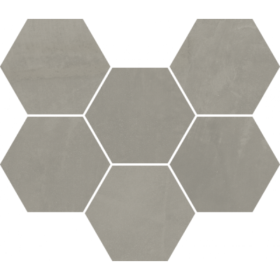 Мозаика 620110000189 Continuum Iron Mosaico Hexagon 25x29