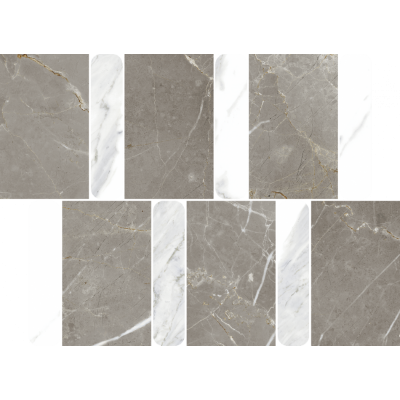 Мозаика 600110000979 Stellaris Grey Mosaico Argan Nat 36.8x26.9