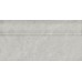Плитка FME027R Плинтус Риальто серый светлый глянцевый обрезной 20x40x1,6