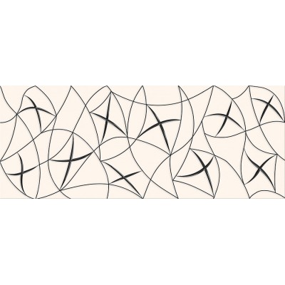 Плитка Декор Vela Beige Stella 20,1x50,5