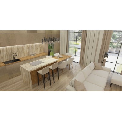 Ступени BR01 Bernini Pearl Ступень неполированная 30x120