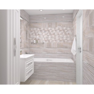 Плитка Diadema бежевый рельеф 17-10-11-1186 20х60