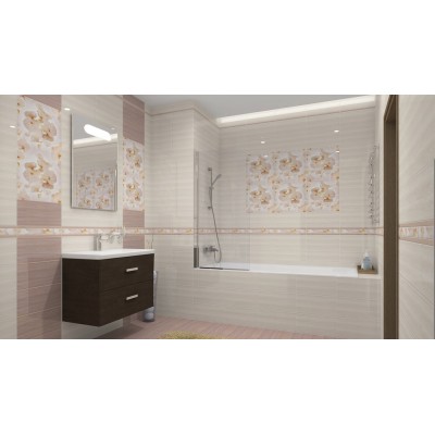 Плитка Бордюр рельефный Damasc br1020D294-1 20х10