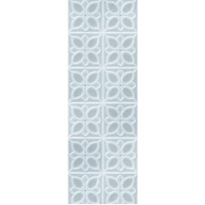 Плитка LBU333D Lissabon рельеф квадраты сине-зелёный 25x75