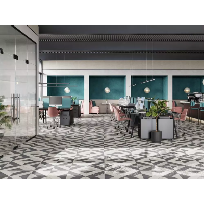 Мозаика DD205620/MM Декор Про Лаймстоун бежевый светлый матовый мозаичный 30х30