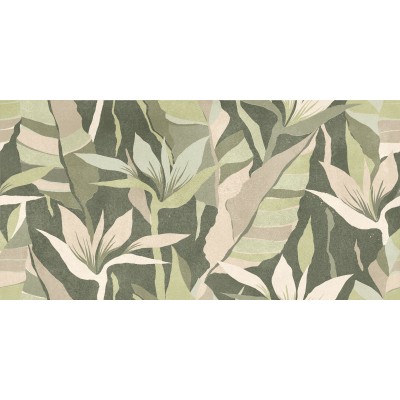 Плитка GT245VG Dominica Зеленый тропики 30x60