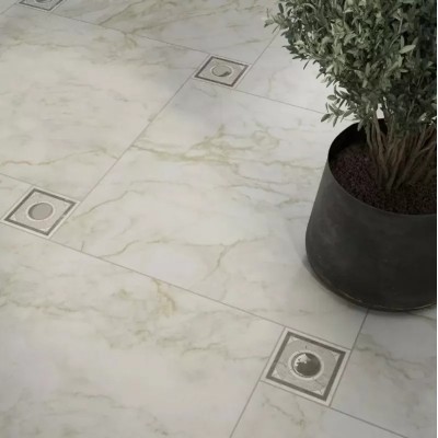 Плитка BLE024 Багет Кантата белый глянцевый 25x5,5