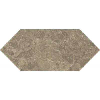 Плитка 35002 Бикуш бежевый темный глянцевый 14х34