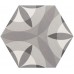 Керамогранит 21357 Hexatile Harmony B&W 17,5x20