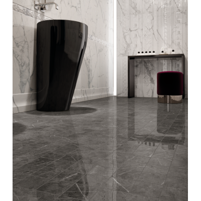 Керамогранит 610130000317 Charme Evo Onyx Battiscopa 7,2x60