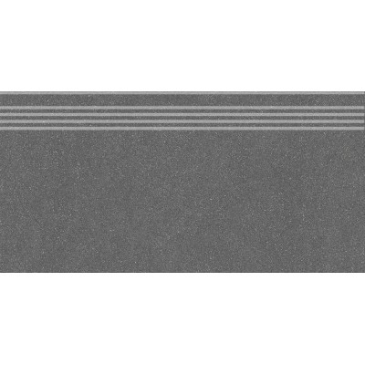 Ступени DD254320R/GR Джиминьяно антрацит матовый обрезной 30x60