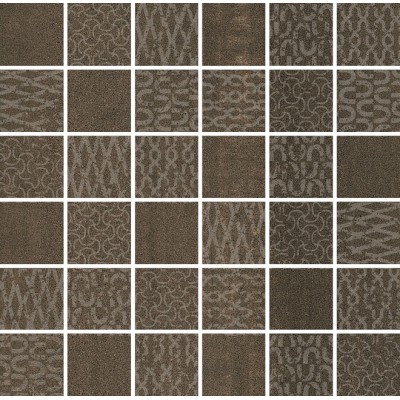 Керамогранит DD201320/MM Про Дабл коричневый мозаичный 30х30