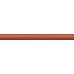 Плитка PFB008R Карандаш Диагональ красный обрезной 25x2