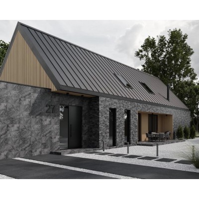 Клинкерная плитка Ardis Dark Klinkier Struktura Mat B1a 30x60