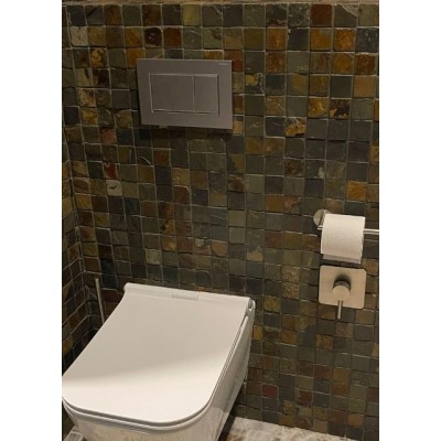 Мозаика PIX274 Emperador Light, Crema Nova из мрамора полированная 23x23 305х305x6