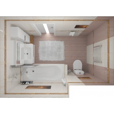 Плитка Бордюр рельефный Home br1020D279-2 20х10