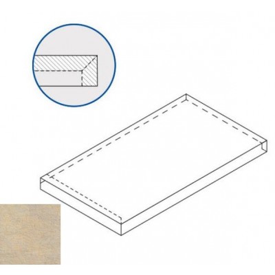 Ступени 620070000711 SAND X2 SCALINO ANGOLARE SX 30x60