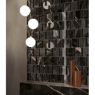 Керамогранит 610130007464 Stellaris Calacatta Gold Battiscopa Nat 7.2x80