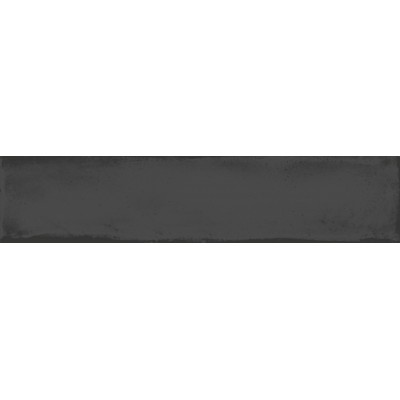 Плитка KM26381 Мажорель чёрный глянцевый 6x28,5x1