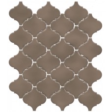 Плитка KM2630M0010N Арабески Марокко коричневый тёмный глянцевый 26x30x0,7