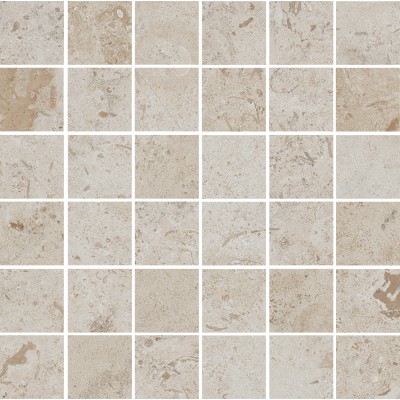 Мозаика DD205420/MM Декор Про Лаймстоун бежевый темный матовый мозаичный 30х30