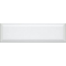 Плитка 9010 Аккорд белый грань 8,5х28,5