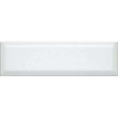 Плитка 9010 Аккорд белый грань 8,5х28,5