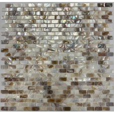 Мозаика PIX771 из натурального перламутра 10*20 290х300х2