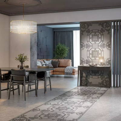 Мозаика DD205620/MM Декор Про Лаймстоун бежевый светлый матовый мозаичный 30х30