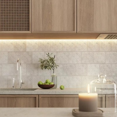 Плитка KM1515B0030N Фес бирюзовый тёмный глянцевый 15x15x0,77