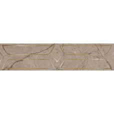 Плитка KMB3STA010BR Бордюр Ифран бежевый светлый глянцевый обрезной 60x14,5x0,9