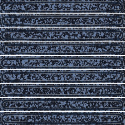 Плитка KMD2SOB004BN Декор чипсет Далия синий глянцевый 20x20x0,95