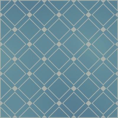 Плитка KMD3STA016GN Декор Бахия 1 бирюзовый глянцевый 9,8x9,8x0,7