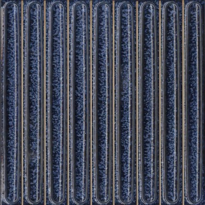 Плитка KMD2SOB004BN Декор чипсет Далия синий глянцевый 20x20x0,95