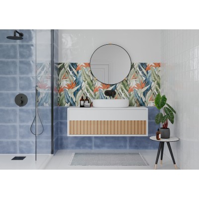 Плитка Folk blue голубой 01 25х60