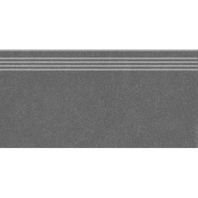 Ступени DD254320R/GR Джиминьяно антрацит матовый обрезной 30x60