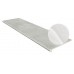 Клинкерная плитка Ступень фронтальная Tibet Smooth Round. Blanco 33x120