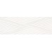 Плитка 40332 Salines Waves White/33,3X100X0,98/R 33.3x100