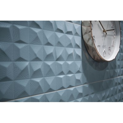 Плитка Cromatica Decor Circles Cold Brillo 25x75