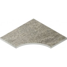 Керамогранит 620090001059 Silver Bordo Angolare Round 60x60