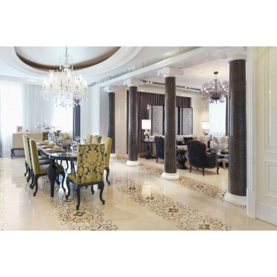 Керамогранит 610080000117 Шарм Перл Вставка Фрэйм Лаппатированная 60x60