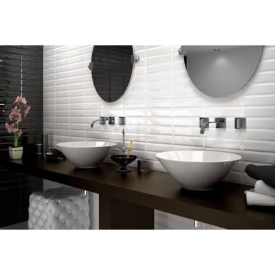 Плитка 20124 Metro Black Matt 10х20