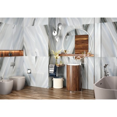 Керамогранит 60120ANG25HG Angel Agate Graphite суперполированный 600x1200x8