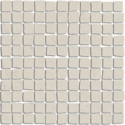 Мозаика MBS006 Про Лаймстоун Спакко мозаичный бежевый светлый матовый 20х20