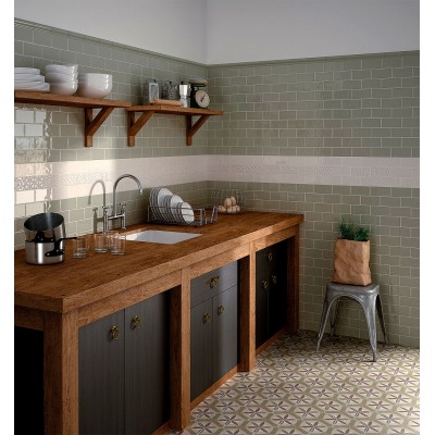 Керамогранит 21357 Hexatile Harmony B&W 17,5x20