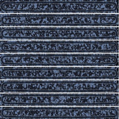 Плитка KMD2SOB004BN Декор чипсет Далия синий глянцевый 20x20x0,95